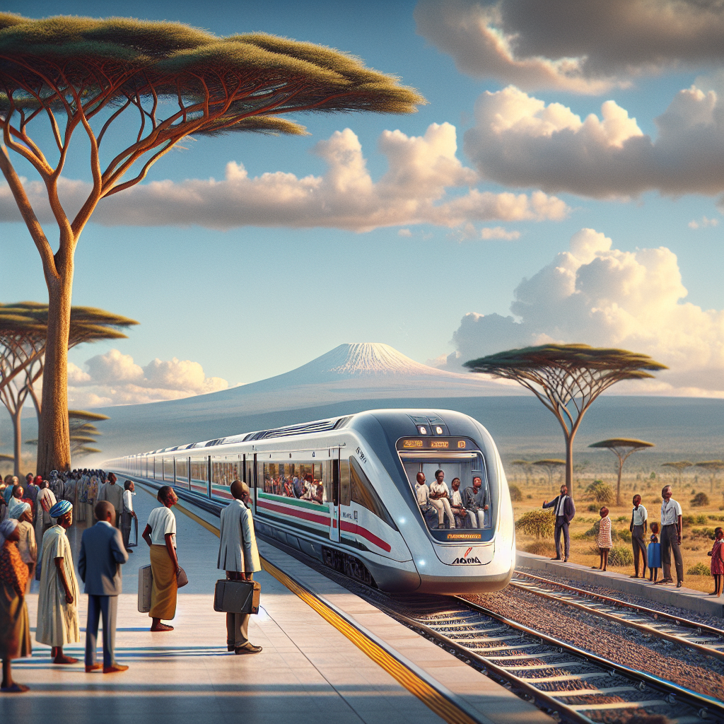 Kenya : le train électrique Nairobi-Mombasa séduit les voyageurs