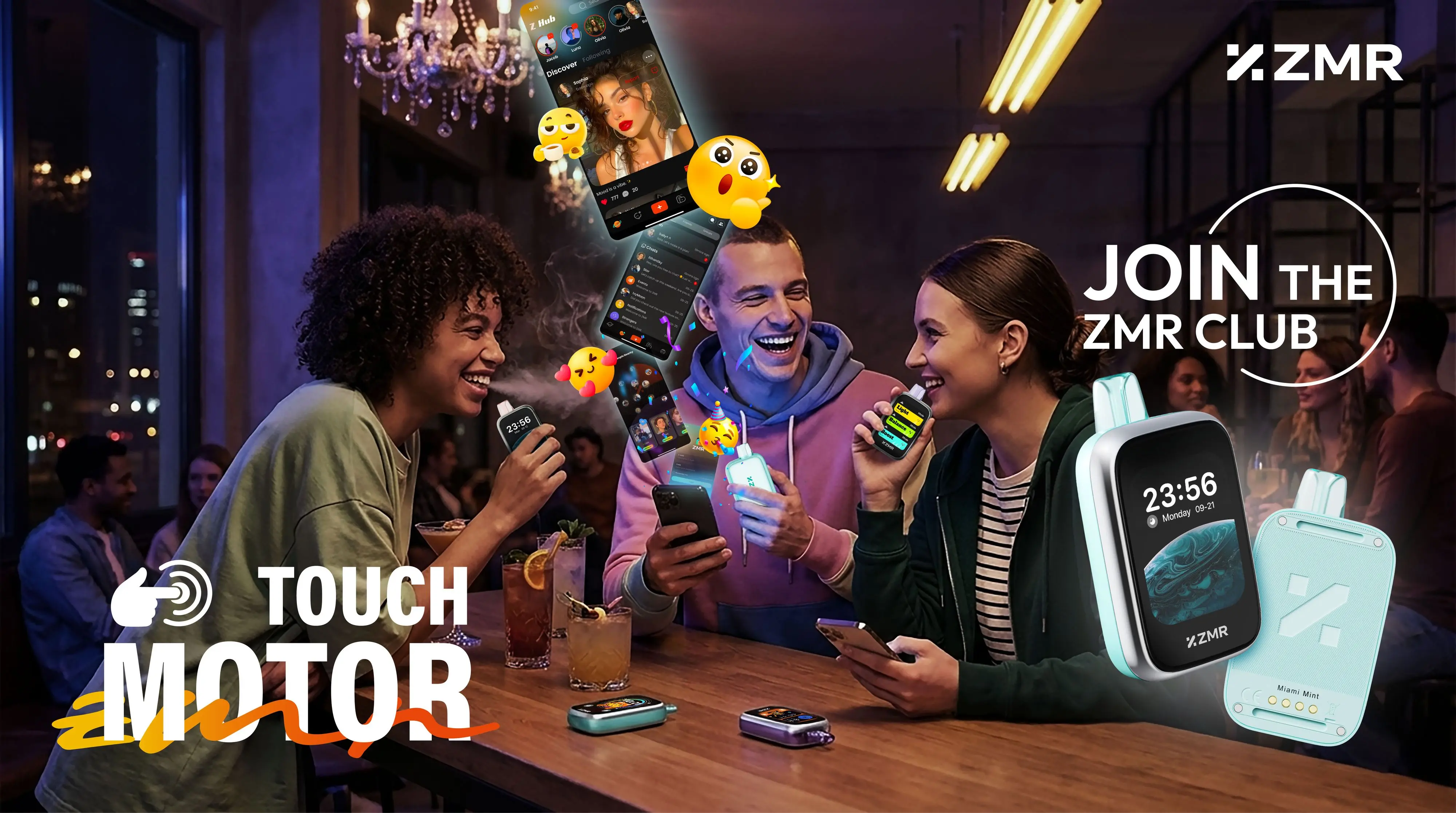 ZMR lance Touch Motor en Afrique : un système pod intelligent conçu pour la nouvelle génération africaine portée par la technologie