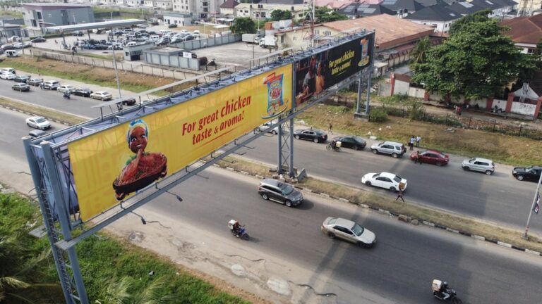 Quartier d'affaires de Lagos, capitale économique du Nigeria