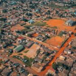 Vue d'Accra, capitale économique du Ghana