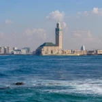 View of Casablanca, economic capital of Morocco