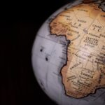 Carte de l'Afrique illustrant les économies africaines en 2026